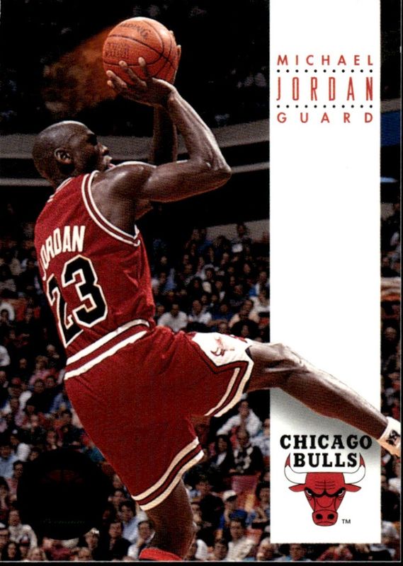 1993 MICHAEL JORDAN SKYBOX PREMIUM BASKETBALL CARD #45 CHICAGO BULLS GUARD NM/MT