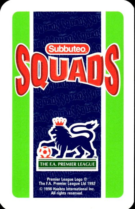 Hovedbilde Subbuteo Squads 1995-1996 David Ginola (Newcastle ...