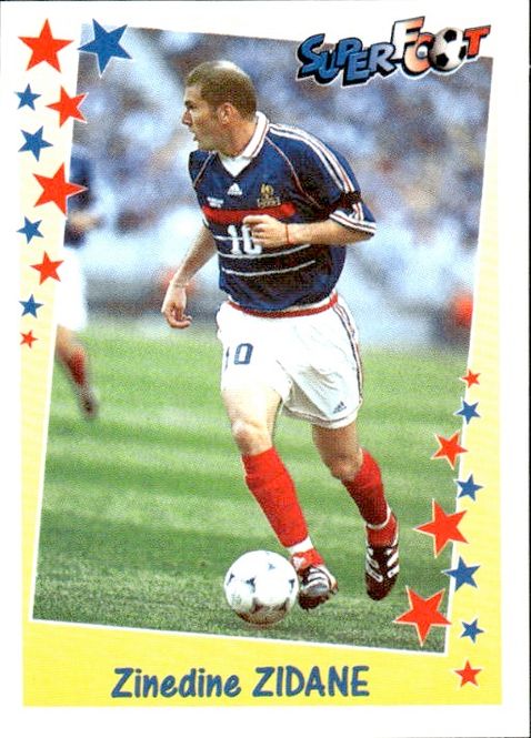 Hovedbilde Panini Superfoot 1998/99 1999 France Zinedine ...
