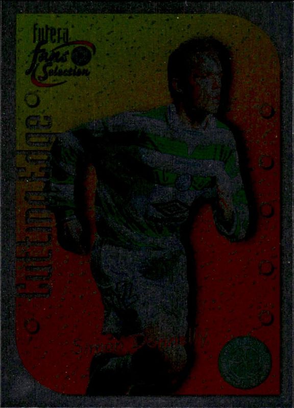 1999 CELTIC FUTERA FANS SELECTION SET OF- 9 PLAYERS EDITION CHROME FOIL CE1- CE9 