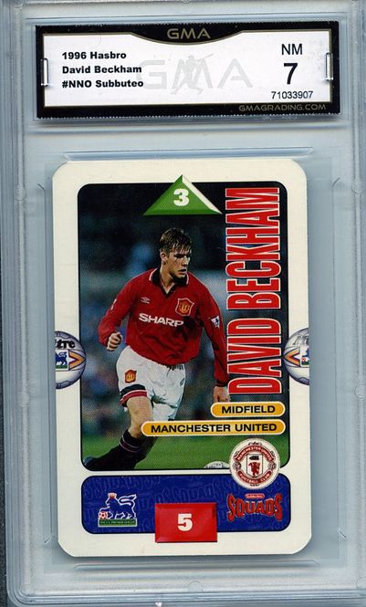 Hovedbilde 1996 Hasbro Subbuteo Squads David Beckham GMA 7 ...