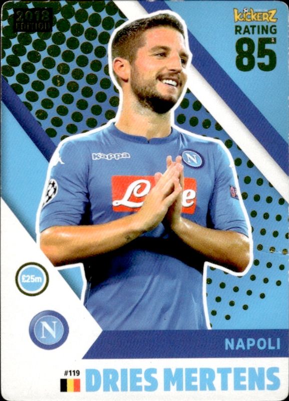KICKERZ 2018 DRIES MERTENS #119 NAPOLI