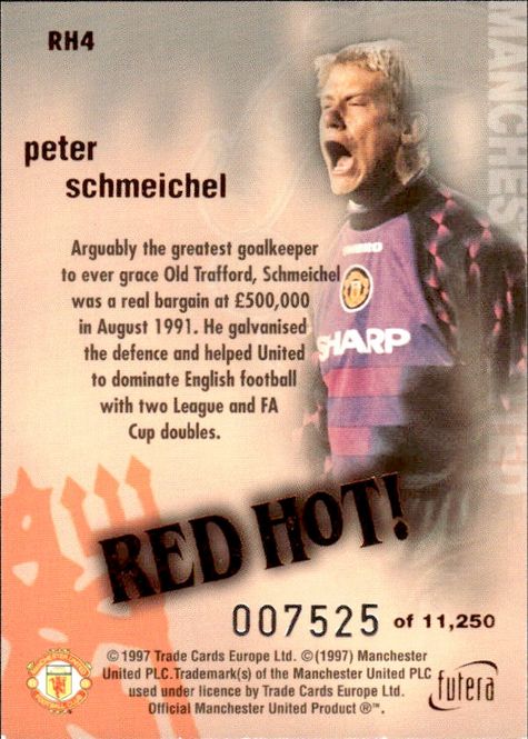 Main Image Peter Schmeichel Red Hot 97 Bronze RH4 ...