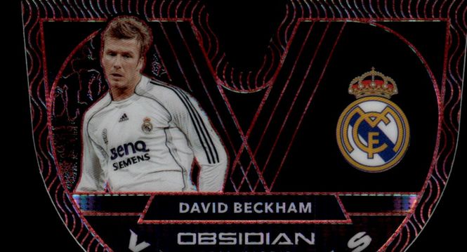 Hovedbilde David Beckham 2020 Panini Obsidian Vitreous #26 ...