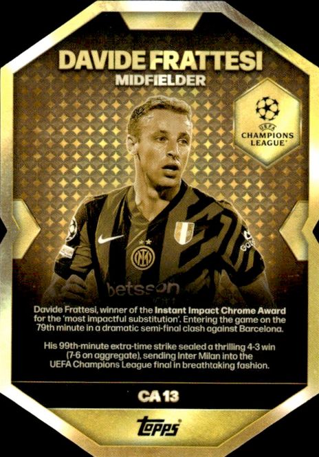 Hovedbilde Topps Match Attax 2025-2026 Instant Impact Davide ...