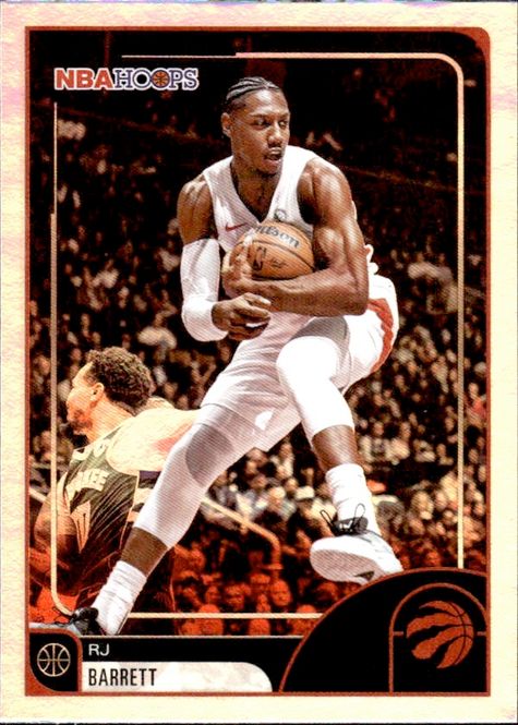 Hovedbilde 2025-26 Topps NBA Hoops- RJ Barrett Rainbow Foil ...