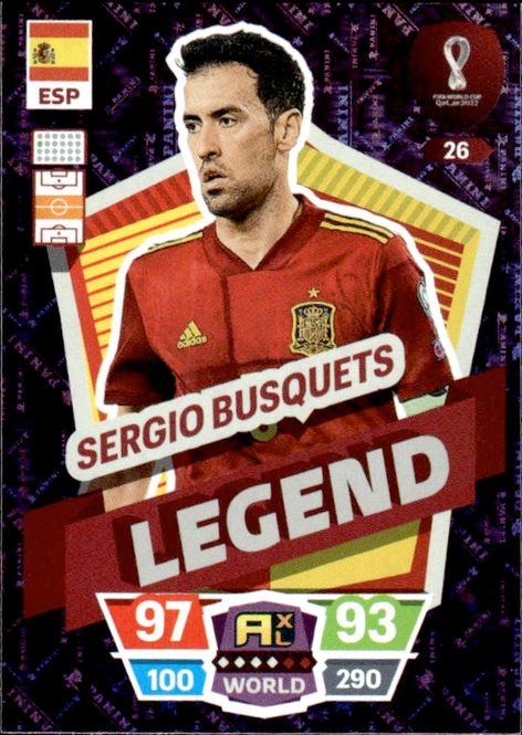 Hovedbilde 2022 FIFA World Cup Panini Adrenalyn XL - Sergio ...