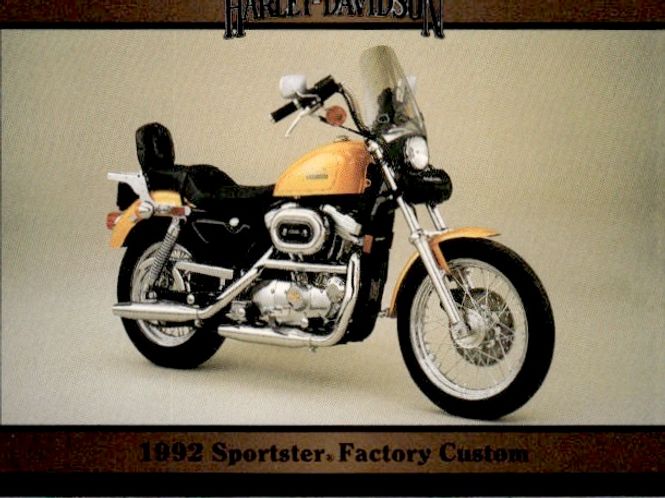 Hovedbilde 1992-93 Collect-A-Card Harley Davidson #178 1992 ...