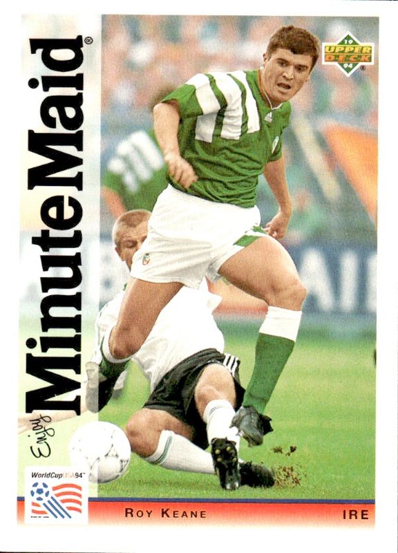 Roy Keane - Ireland - 1994 Upper Deck Minute Maid World Cup #15