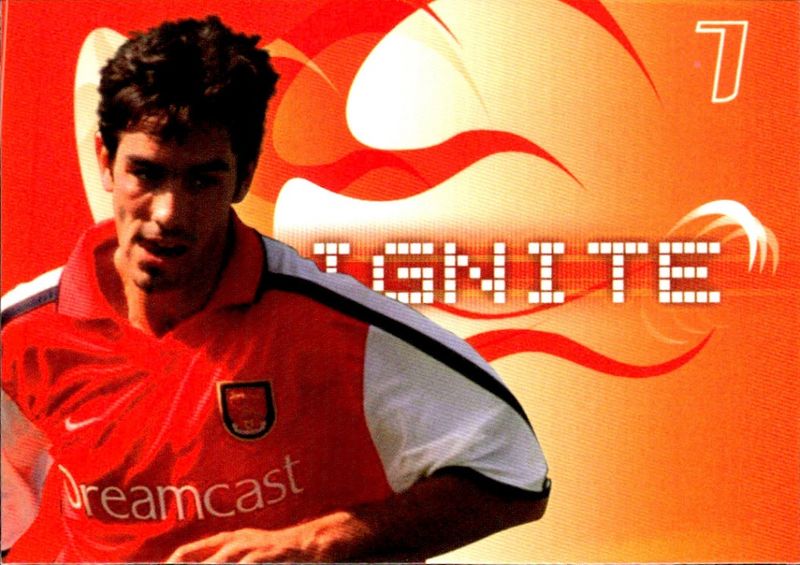 2001 Futera Arsenal FX Ignite Robert Pires #32