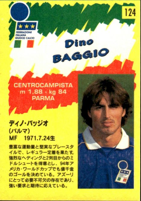 Hovedbilde Panini Calcio Card 96 Serie A 1995-96 124 Dino ...
