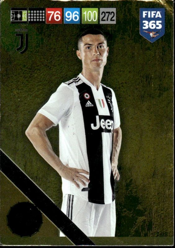 2019 Panini Adrenalyn XL FIFA365 Limited Edition Cristiano Ronaldo Juventus-
