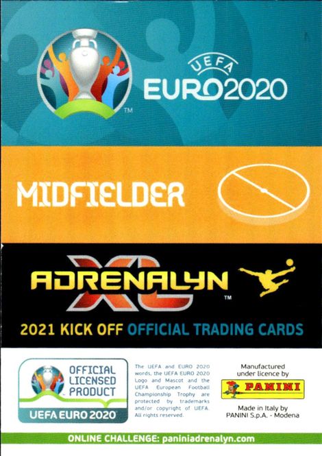 Hovedbilde RICE- HENDERSON PANINI ADRENALYN XL UEFA EURO ...