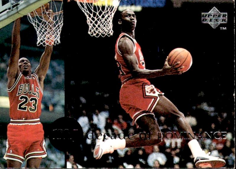 1994-95 Upper Deck MJ Decade of Dominance Michael Jordan #J3 