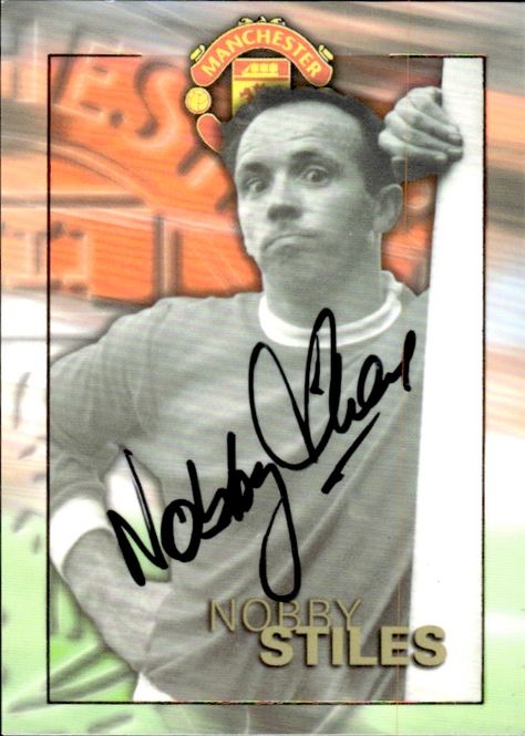 Main Image Nobby Stiles Redemption card 98 NS1 #089/250