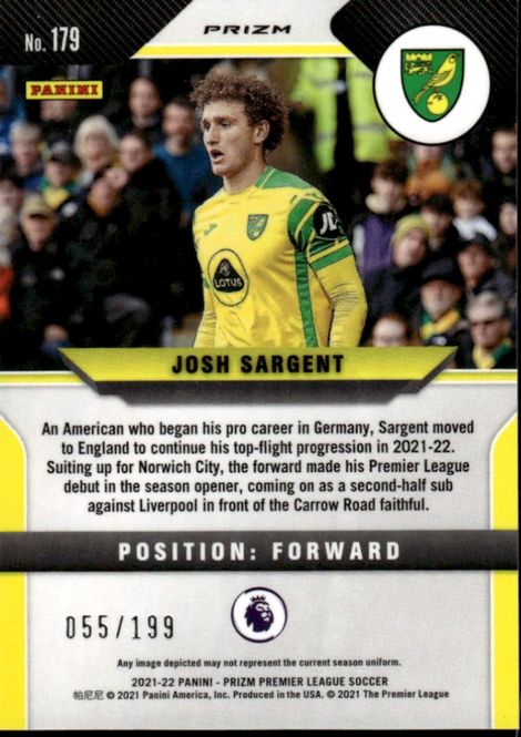 Main Image 2021-22 Panini Prizm English Premier League ...