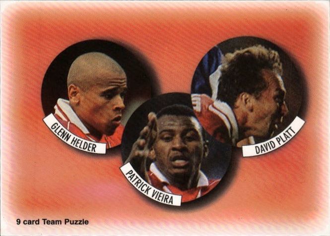 Main Image 1997-98 Futera Fans Selection Team Puzzle 9 Cards ...