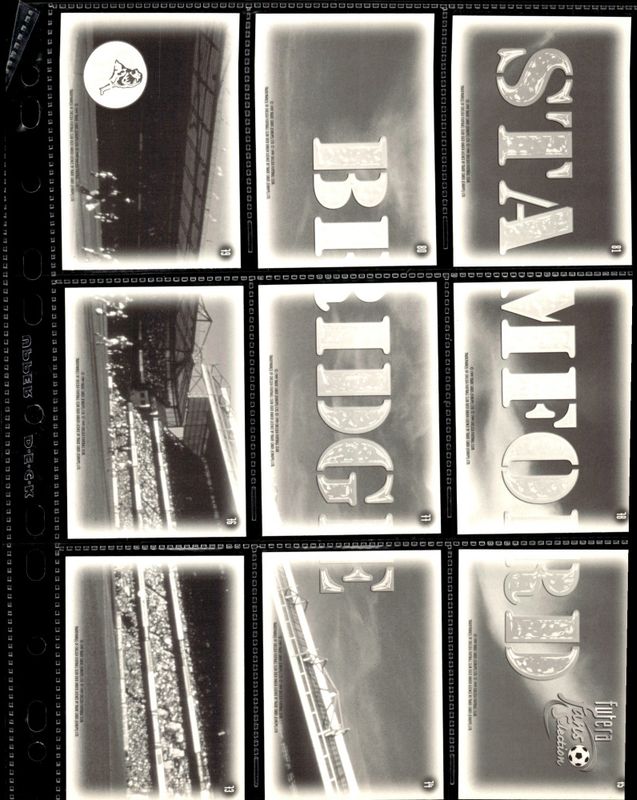 FUTERA 1999 CHELSEA 9 CARD PLAYER AND STADIUM MONTAGE PLAYERS EDITION /400