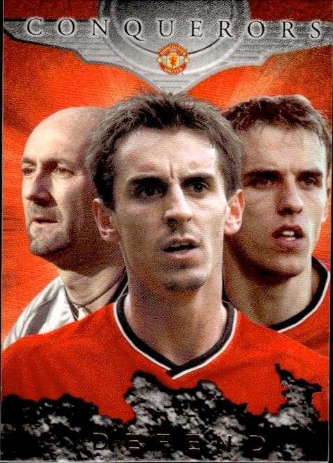 Main Image 2001 3 CARD SETT CQ1-3 Futera Manchester United ...