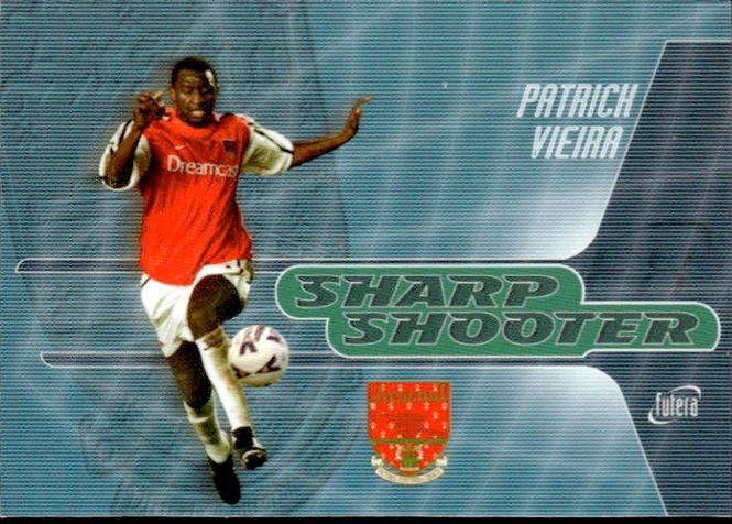Hovedbilde 2001 Futera Arsenal FX Sharp Shooter Patrick ...