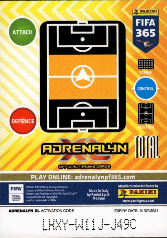 Panini Adrenalyn XL FIFA 365 2021 Team Mate No. 152 Toni Kroos-