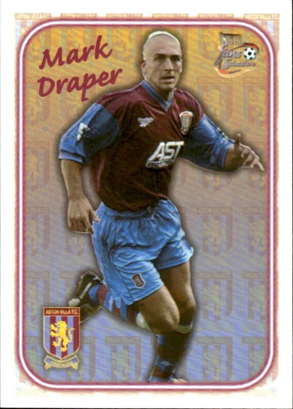 1998 Futera Fans Selection Aston Villa Special Edition MARK DRAPER  #SE10