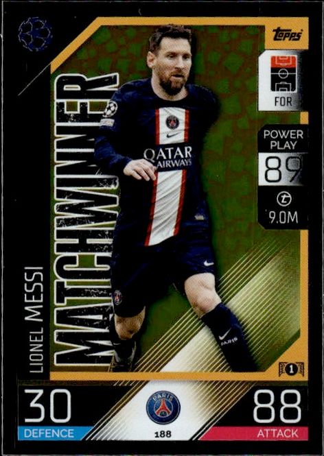 Main Image TOPPS MATCH ATTAX CL 2022 /23 - lionel Messi ...