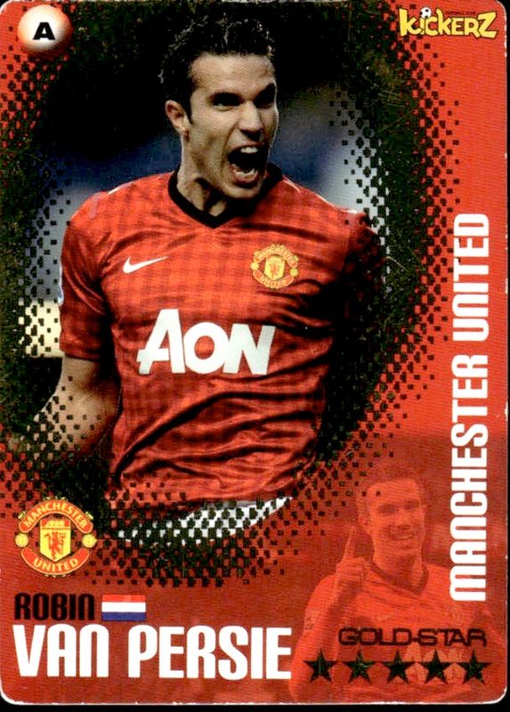 kickerz goldstar van persie