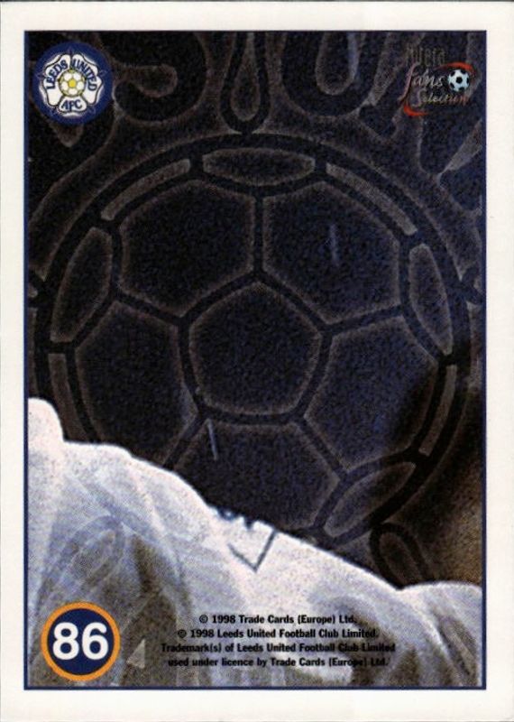 Futera 1998 LEEDS Fans Selection Player / Stadium Montage cards 82-90