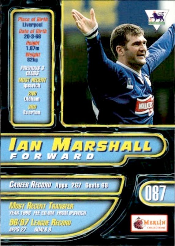 MERLIN PREMIER GOLD 98  IAN MARSHALL