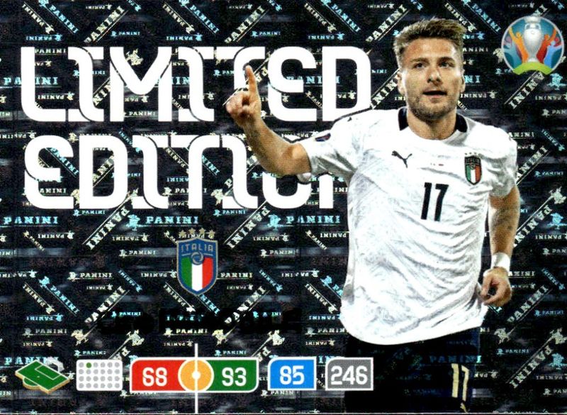 EURO 2020 PANINI ADRENALYN XL LIMITED EDITION #246 CIRO IMMOBILE