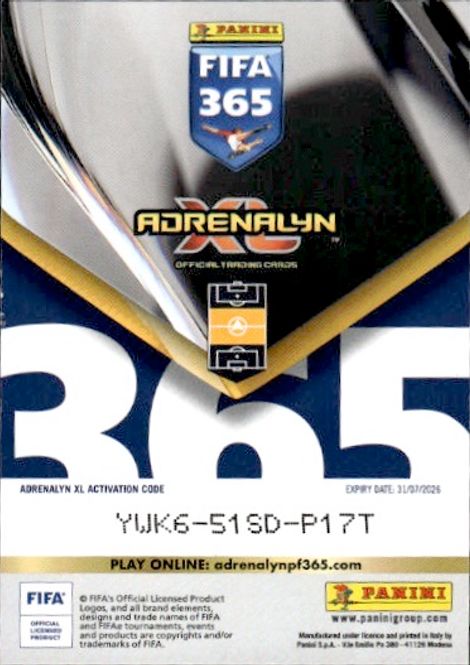 Hovedbilde Panini Adrenalyn XL 2026 FIFA 365 Pedri Spain ...