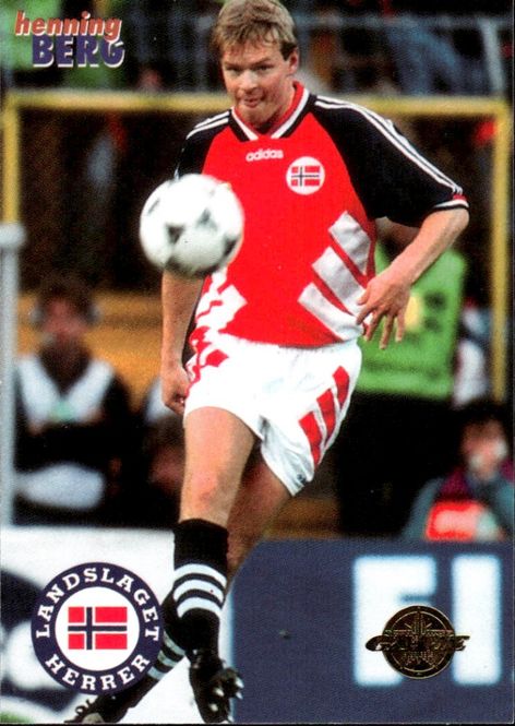 Hovedbilde 1995 GAME Norsk Eliteserie Fotballkort Henning ...