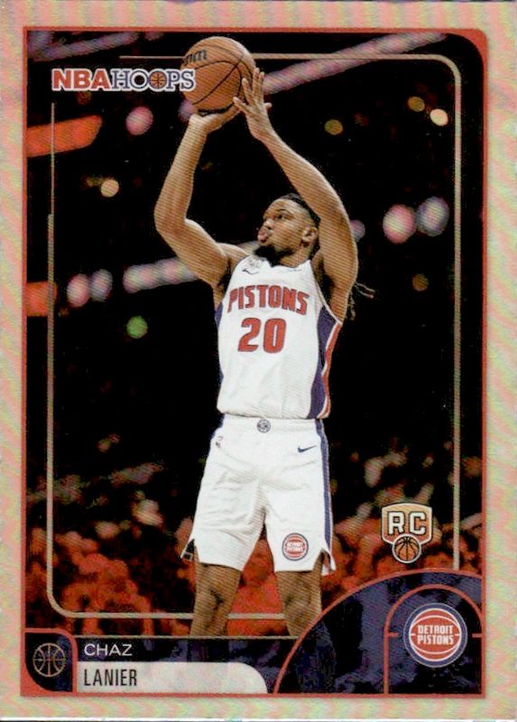 2026 NBA Hoops Foil Chaz Lanier Detroit Pistons #218 RC