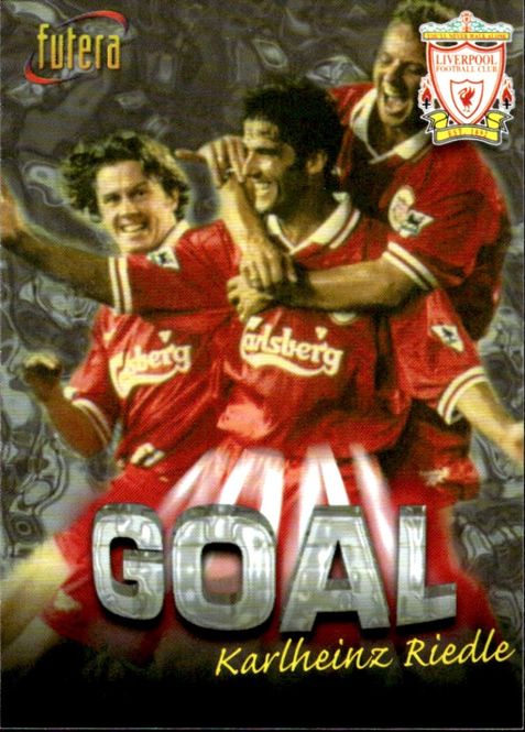 Hovedbilde 1998 Futera Liverpool Goal Karl-Heinz Riedle ...