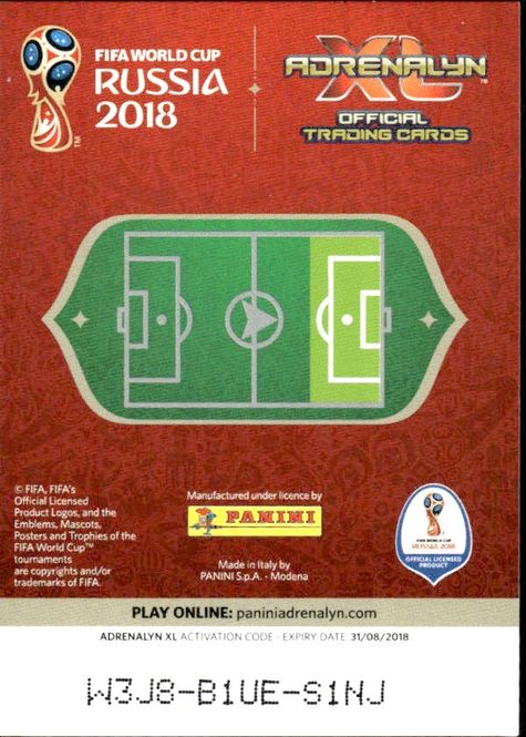 Hovedbilde Card No. 13 Lionel MESSI Argentina PANINI ...