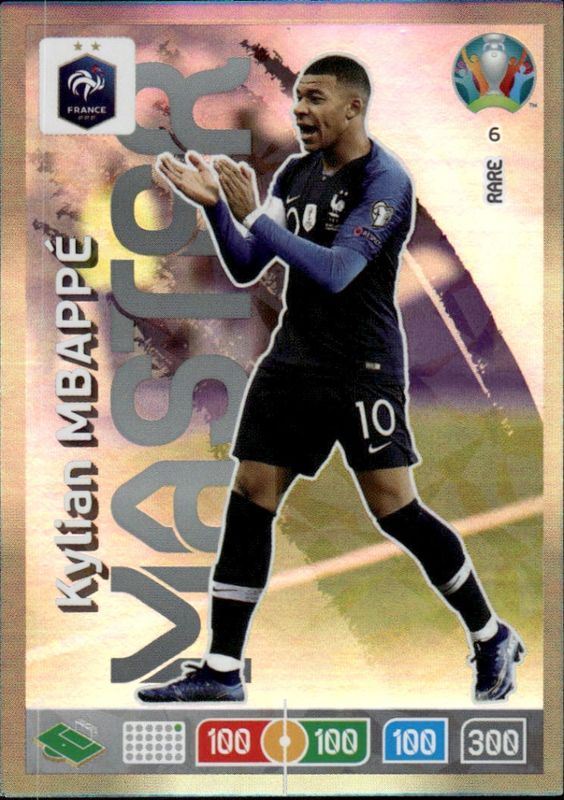 KYLIAN MBAPPE UEFA EURO 2020 PANINI