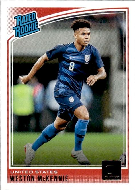 Hovedbilde Donruss Panini 2018 19 Weston McKennie #199 Rated ...