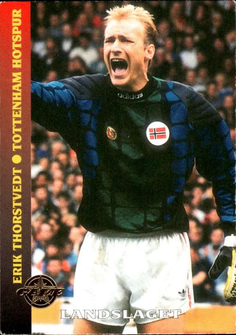 Hovedbilde 1995 GAME Norsk Eliteserie Fotballkort Erik ...