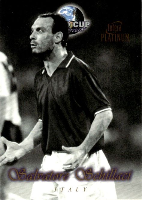 Hovedbilde 1998 Futera World Cup Greats - Italy SCHILLACI