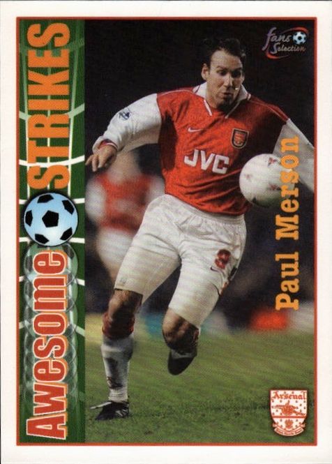 Main Image Futera Arsenal Fans Selection 1997-98 - Awesome ...