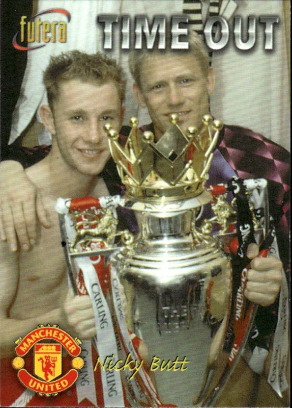 1998 Futera Manchester United Time Out Nicky Butt #40 